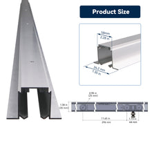 Cargar imagen en el visor de la galería, Carril de Aluminio falso techo.
