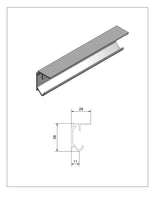Cargar imagen en el visor de la galería, Carril de Aluminio Nova 1