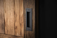 Cargar imagen en el visor de la galería, Tirador-Uñero negro para embutir.