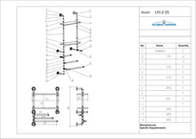 Cargar imagen en el visor de la galería, ESTANTE TOALLERO