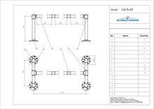 Cargar imagen en el visor de la galería, ESTANTE PERCHERO LYJ-5-25