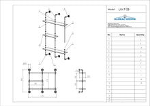 Cargar imagen en el visor de la galería, ESTANTE LYJ-7-25