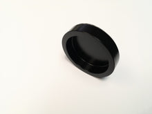 Cargar imagen en el visor de la galería, Tirador redondo de aluminio negro adhesivo. - accesorios para puertas