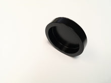 Cargar imagen en el visor de la galería, Tirador redondo de aluminio negro adhesivo. - accesorios para puertas