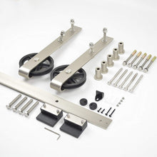 Cargar imagen en el visor de la galería, PUERTA GRIS CENIZA + GUÍA CORREDERA