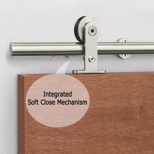 Cargar imagen en el visor de la galería, Kit Sienna Madera de acero inoxidable para puertas de hasta 100kg. - accesorios para puertas