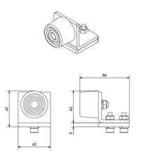 Cargar imagen en el visor de la galería, Tope de carril 301-301H
