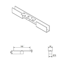 Cargar imagen en el visor de la galería, Guía Inferior 106R/97