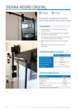 Cargar imagen en el visor de la galería, KIT SIENNA NEGRO GLASS.