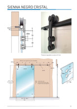 Cargar imagen en el visor de la galería, KIT SIENNA NEGRO GLASS.