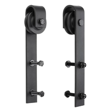 Cargar imagen en el visor de la galería, PUERTA GRIS CENIZA + GUÍA CORREDERA