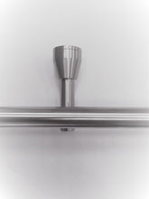 Cargar imagen en el visor de la galería, Soporte a techo Sienna Madera de acero inoxidable.