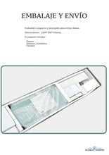 Cargar imagen en el visor de la galería, PUERTA GRIS CENIZA + GUÍA CORREDERA