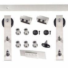 Cargar imagen en el visor de la galería, PUERTA BLANCA + GUÍA CORREDERA