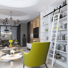 Cargar imagen en el visor de la galería, Juego de colgaderos Rustic para escalera - accesorios para puertas