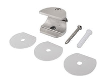 Cargar imagen en el visor de la galería, Piezas abrazadera a pared Sienna de acero inoxidable.