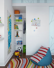 Cargar imagen en el visor de la galería, Kit Single Top con carril de aluminio para 1 puerta de hasta 45kg. - accesorios para puertas