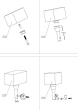 Cargar imagen en el visor de la galería, Montaje abrazadera a techo Sienna de acero inoxidable.