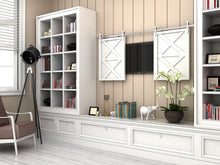 Cargar imagen en el visor de la galería, Kit Puerta Corredera Rustic 25 de acero inoxidable para puertas de hasta 25kg