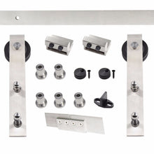 Cargar imagen en el visor de la galería, Kit Rustic 80 Inox para puertas de hasta 80kg. - accesorios para puertas