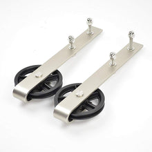 Cargar imagen en el visor de la galería, Kit Rustic Grand 80 de acero inoxidable para puertas de hasta 80kg. - accesorios para puertas