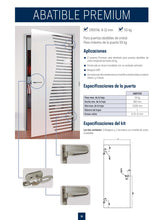 Cargar imagen en el visor de la galería, Kit Abatible Premium para puertas de cristal hasta 50Kg - accesorios para puertas