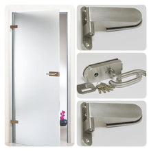 Cargar imagen en el visor de la galería, Kit Abatible Premium para puertas de cristal hasta 50Kg - accesorios para puertas