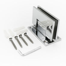 Cargar imagen en el visor de la galería, Bisagra de acero inoxidable para puerta de cristal hasta 50Kg. - accesorios para puertas