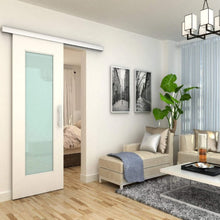 Cargar imagen en el visor de la galería, Kit Puerta Corredera Prisma 100 para puertas de madera o metal hasta 100Kg - accesorios para puertas