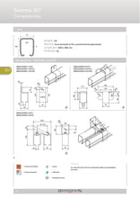 Cargar imagen en el visor de la galería, Carril Henderson 307 hasta 2000Kg.