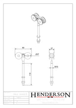 Cargar imagen en el visor de la galería, Colgadero Henderson 56KX-S