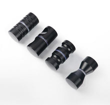 Cargar imagen en el visor de la galería, Tirador negro mate de acero inoxidable o aluminio. - accesorios para puertas