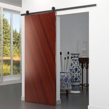 Cargar imagen en el visor de la galería, Kit Rustic Top de acero negro para puertas de hasta 80kg - accesorios para puertas