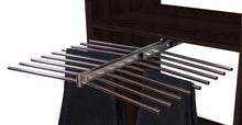 Cargar imagen en el visor de la galería, PANTALONERO DOBLE EXTRAÍBLE MILANO EXECUTIVE - accesorios para puertas