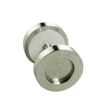 Cargar imagen en el visor de la galería, Tirador-Uñero redondo de acero inoxidable para puerta de madera - accesorios para puertas