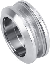 Cargar imagen en el visor de la galería, Tirador-Uñero redondo ciego de acero inoxidable para puerta de cristal - accesorios para puertas