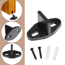 Cargar imagen en el visor de la galería, Guía inferior Rustic para puerta de madera