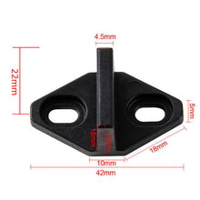 Cargar imagen en el visor de la galería, Guía inferior Rustic para puerta de madera