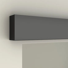 Cargar imagen en el visor de la galería, Kit Prisma Glass negro para puertas de Cristal hasta 80Kg.
